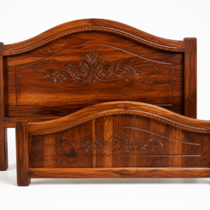 Cama de Madera Tallada