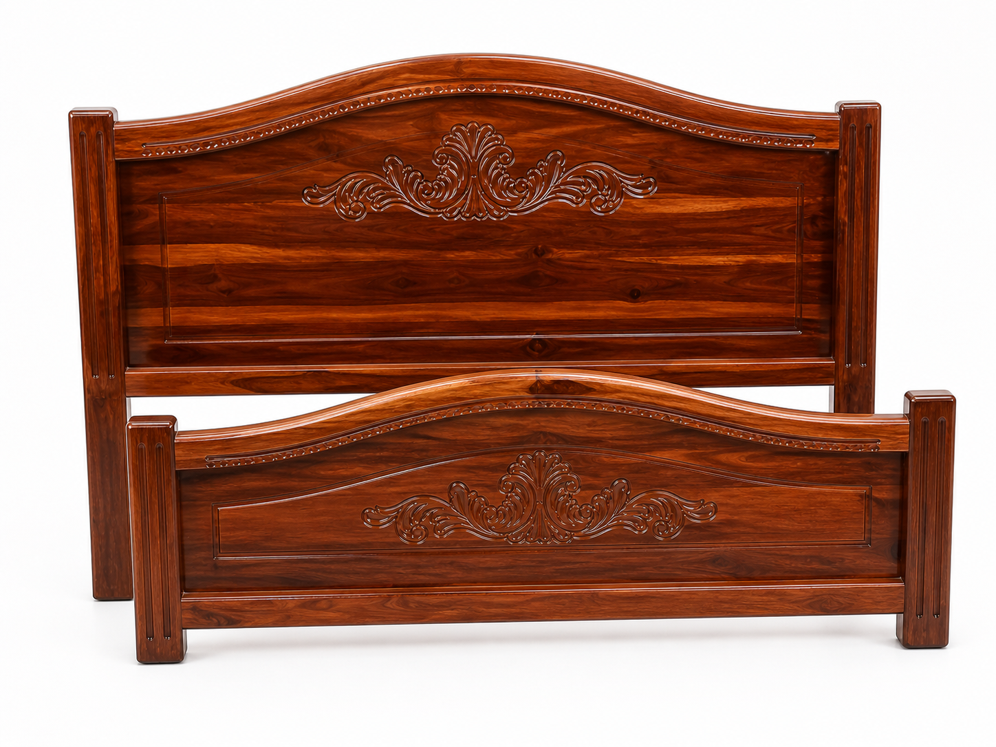 Cama de Madera Tallada - Image 2