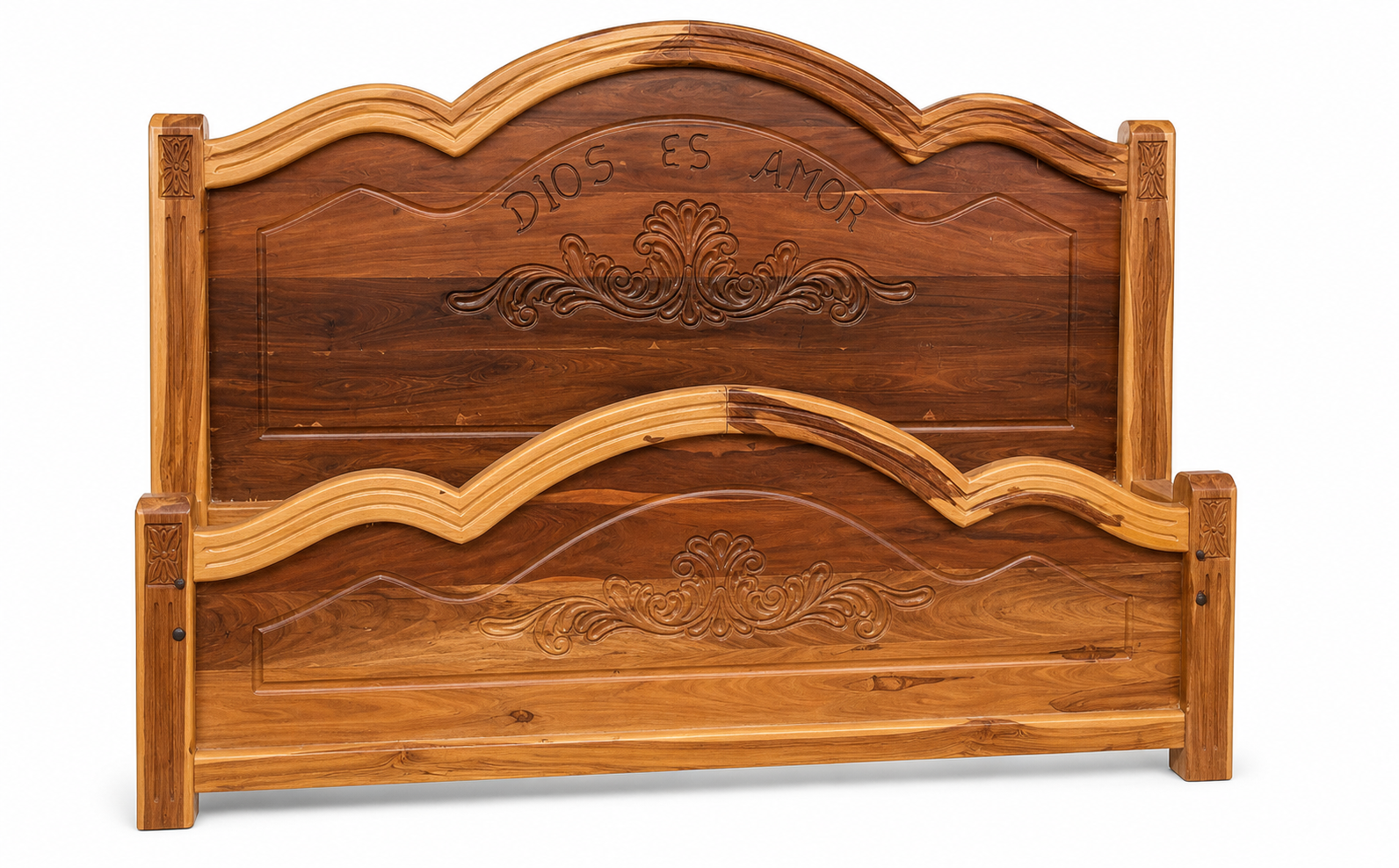 Cama de Madera Tallada - Image 8